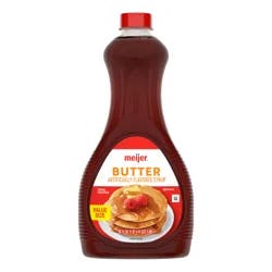 Meijer Butter Flavored Syrup, 36 oz