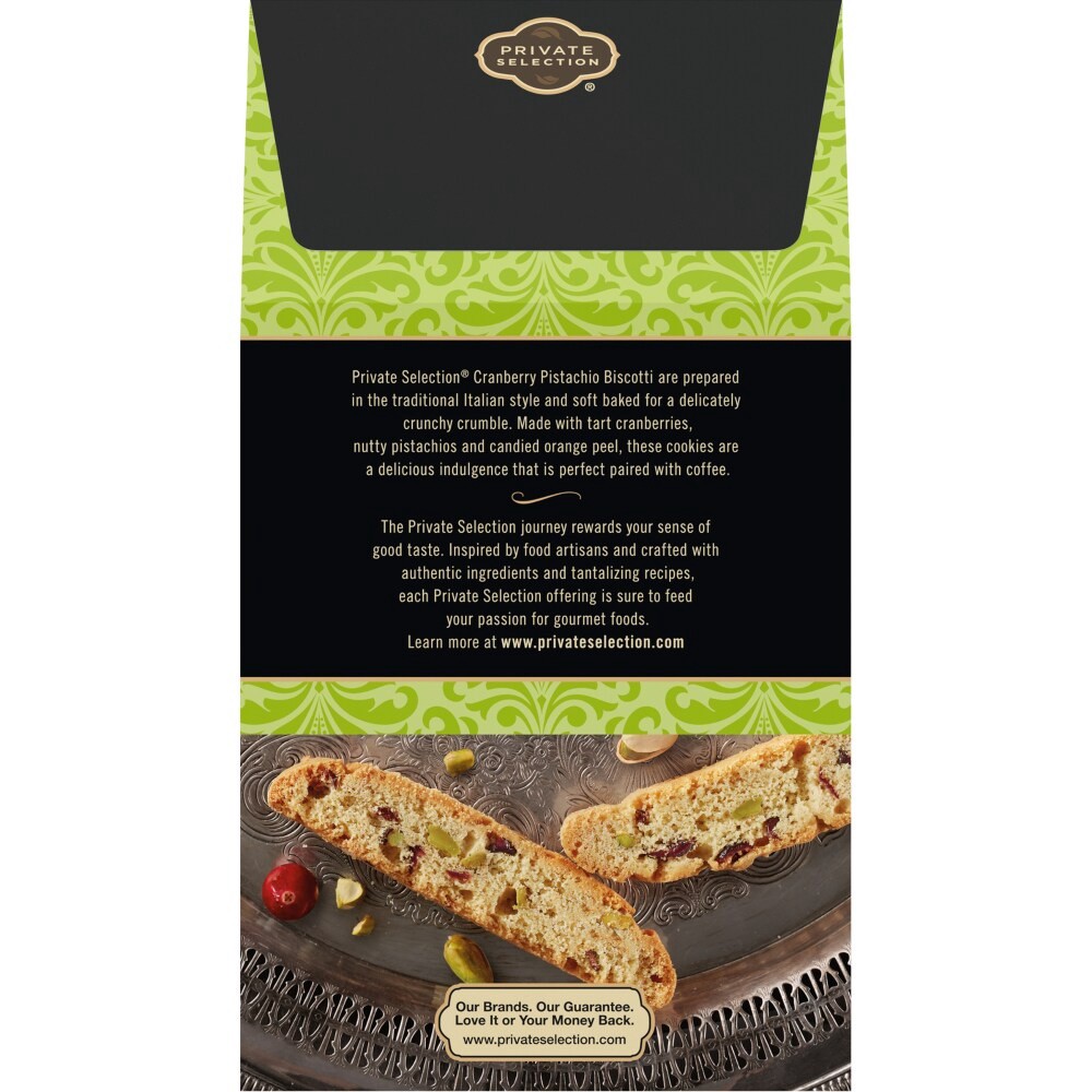 slide 4 of 5, Private Selection Cranberry Biscotti Cookie, 6.6 oz