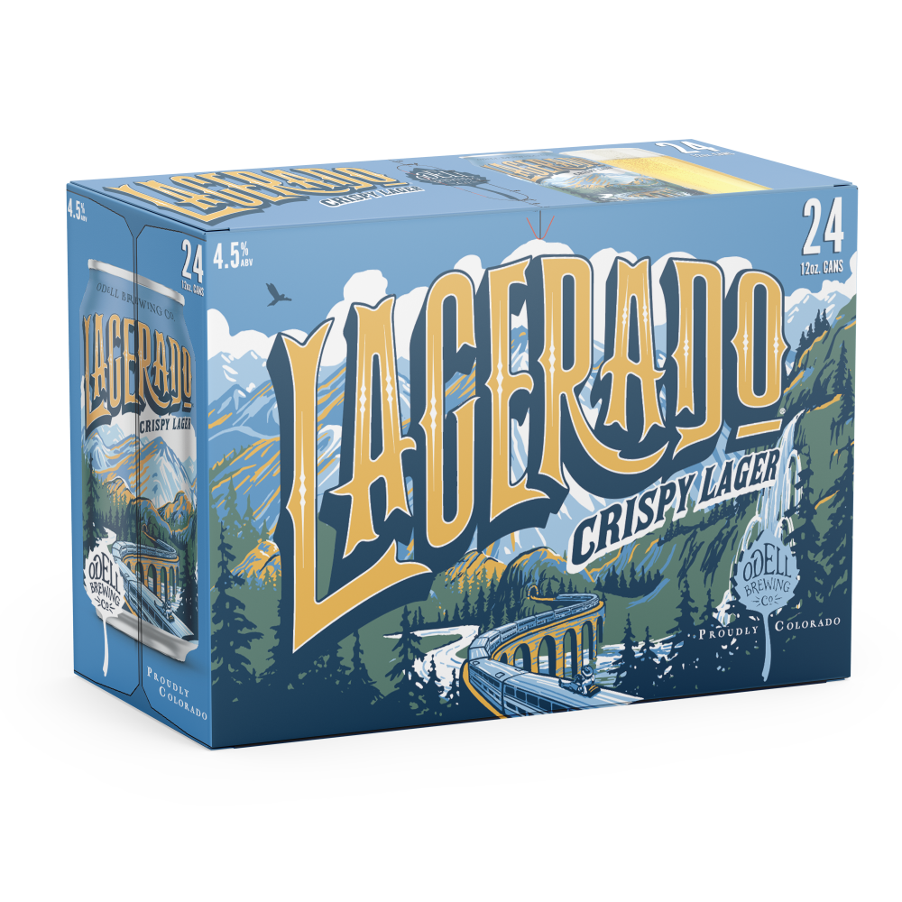 slide 3 of 4, Odell Lagerado® Crispy Lager Craft Beer, 24 ct; 12 fl oz
