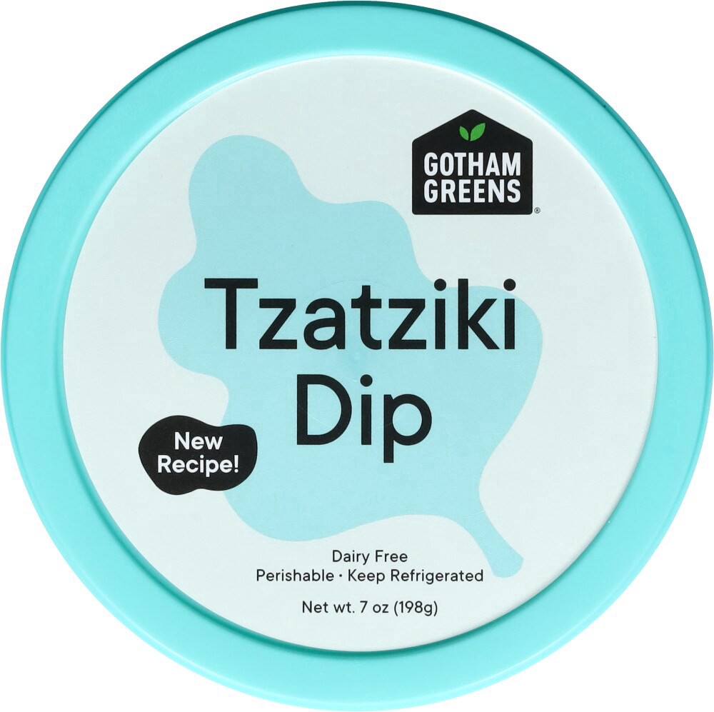 slide 3 of 5, Gotham Greens Tzatziki Dip 7 oz, 7 oz