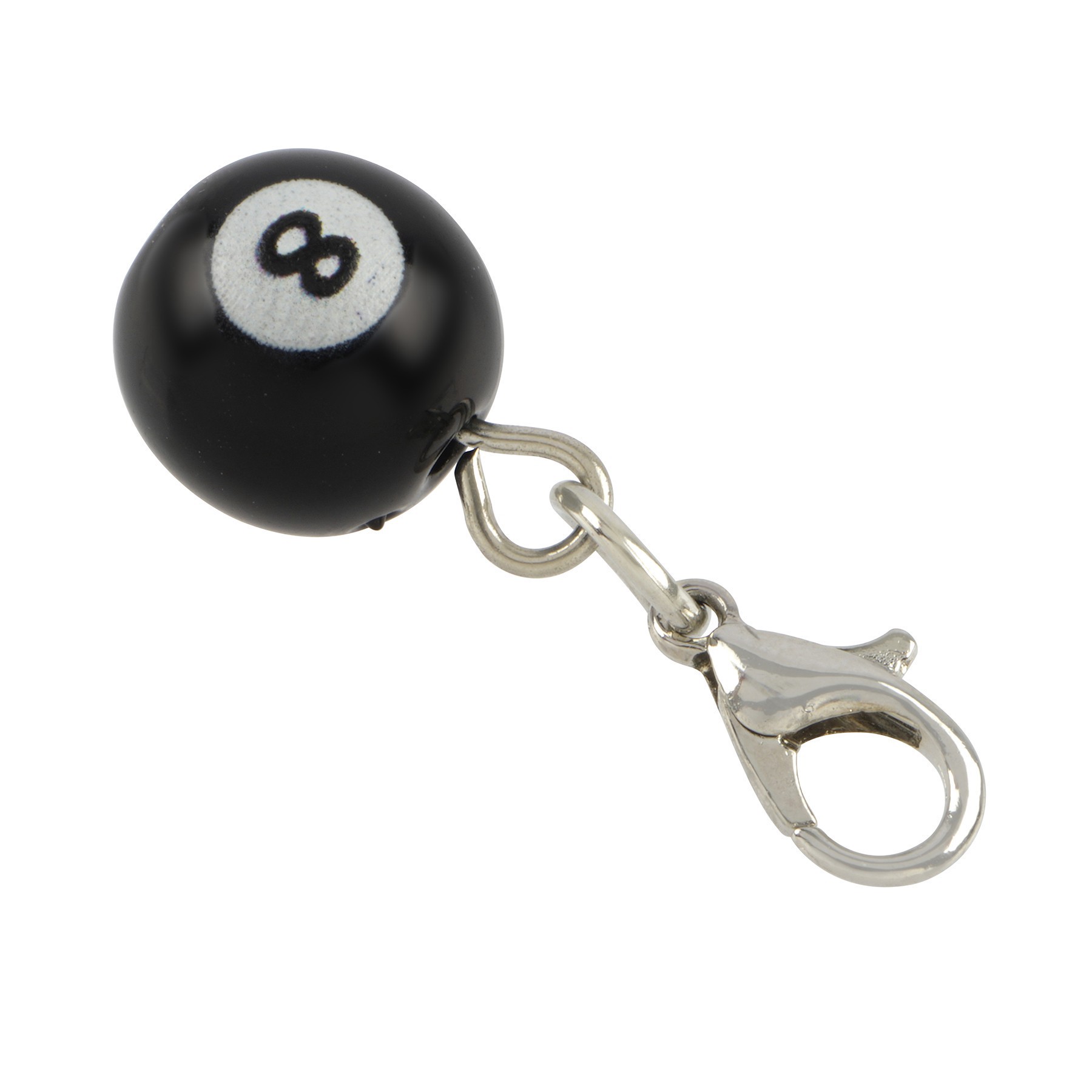 slide 2 of 2, 8 Ball Charm By Bead Landing, 11 mm