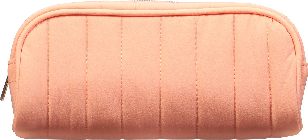 slide 6 of 9, scünci Coral Quilt Pencil Case, 1 ct