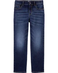 Oshkosh Kid Dark Wash Relaxed-Fit Classic Jeans Rail Tie True Blue 12R