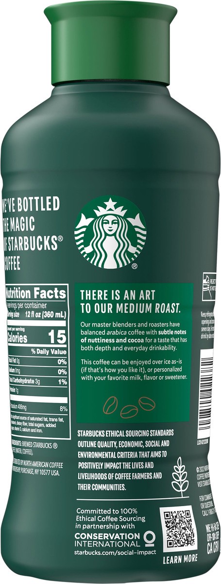 slide 7 of 8, Starbucks Iced Coffee Unsweetened Premium Coffee Beverage 48 Fluid Ounce Plastic Bottle - 48 oz, 48 oz