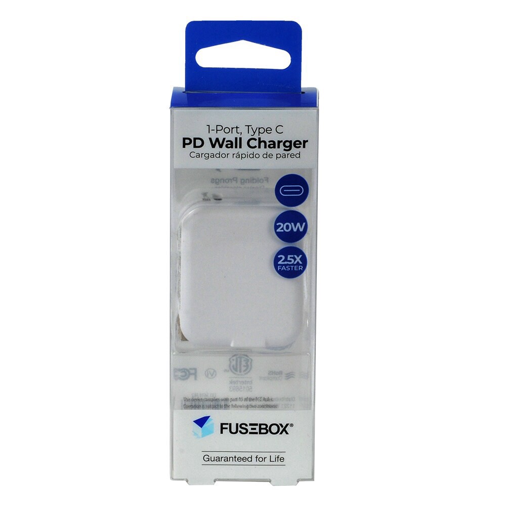slide 2 of 2, Fusebox Wall Charger, 1 ct