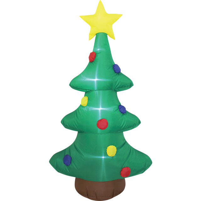 slide 1 of 1, CREATIVE HOME Inflatable Christmas Tree, 1 ct