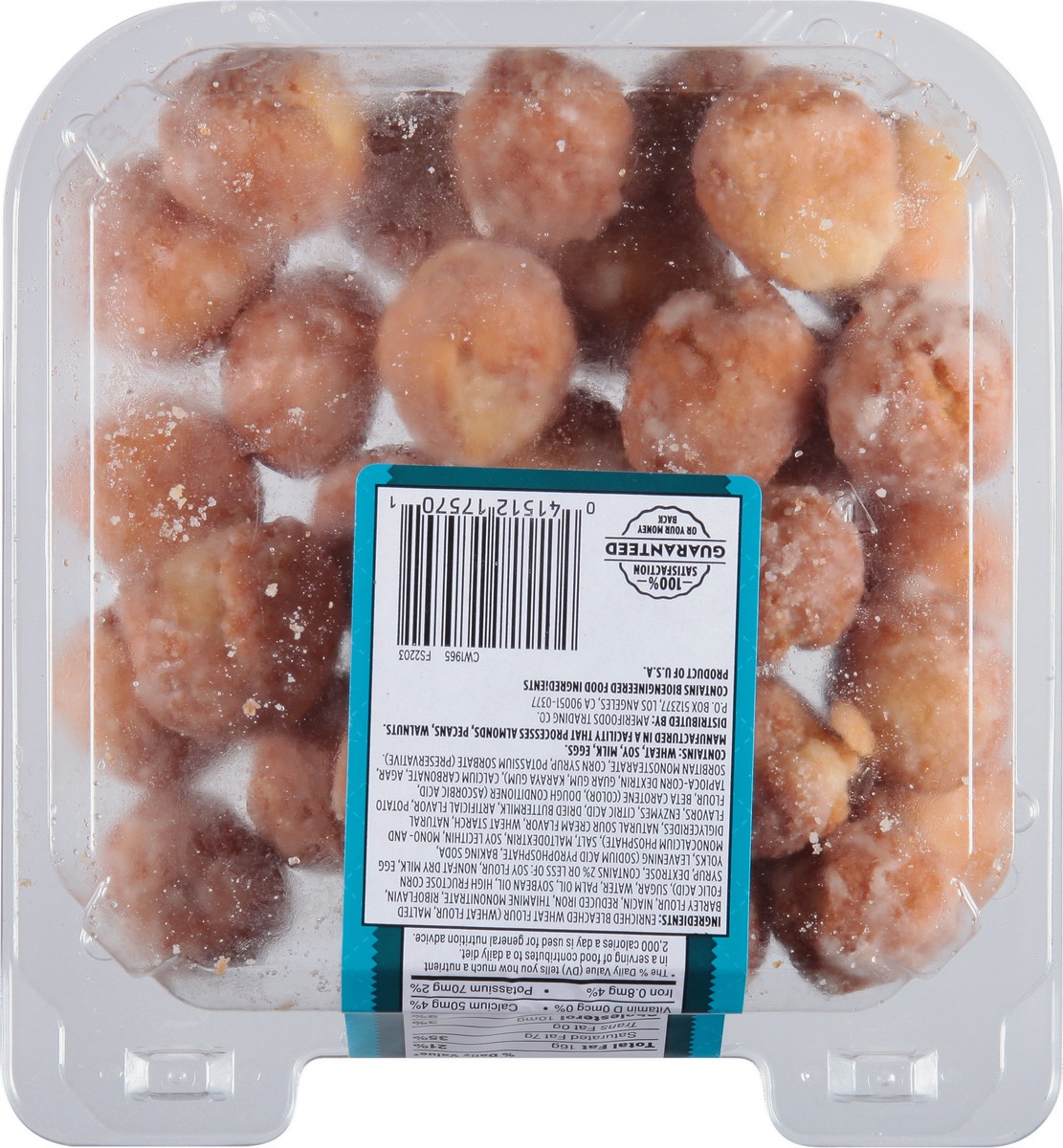 slide 3 of 13, First Street Old Fashioned Donut Holes, 14 oz