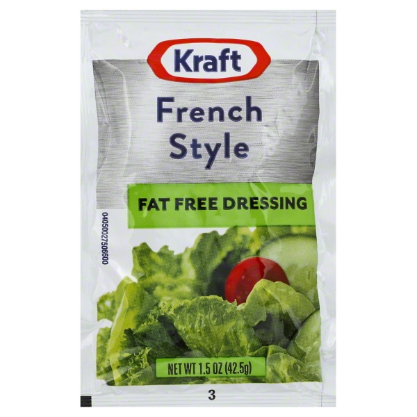 slide 1 of 1, Kraft Ff French Pouches, 1.5 oz