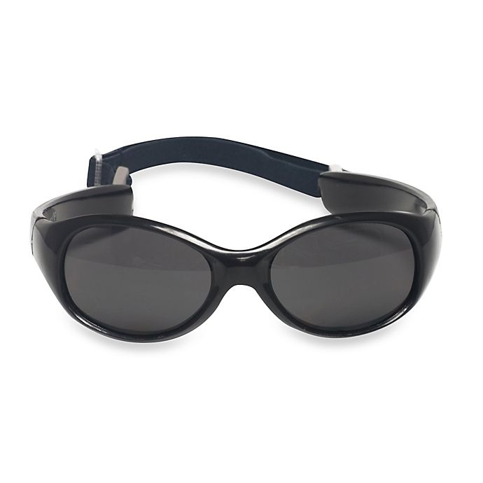 slide 1 of 1, UVeez Flex Fit Toddler Sunglasses - Black, 1 ct