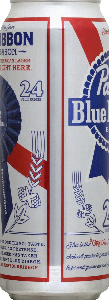 slide 4 of 4, Pabst Beer, 25 fl Oz Aluminum Cans, 4.7% ABV, Domestic Lager, 25 fl oz