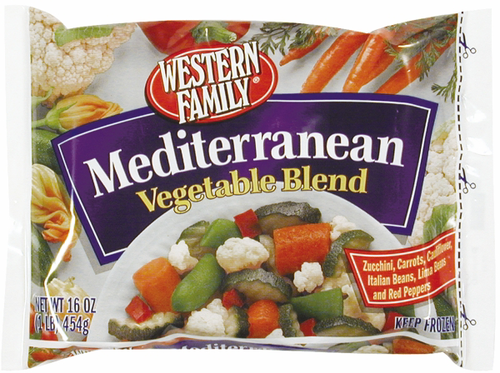 slide 1 of 1, Western Family Mediteranean Veggies, 16 oz