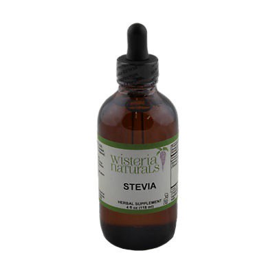 slide 1 of 1, Wisteria Naturals Stevia Alcohol Free, 4 fl oz