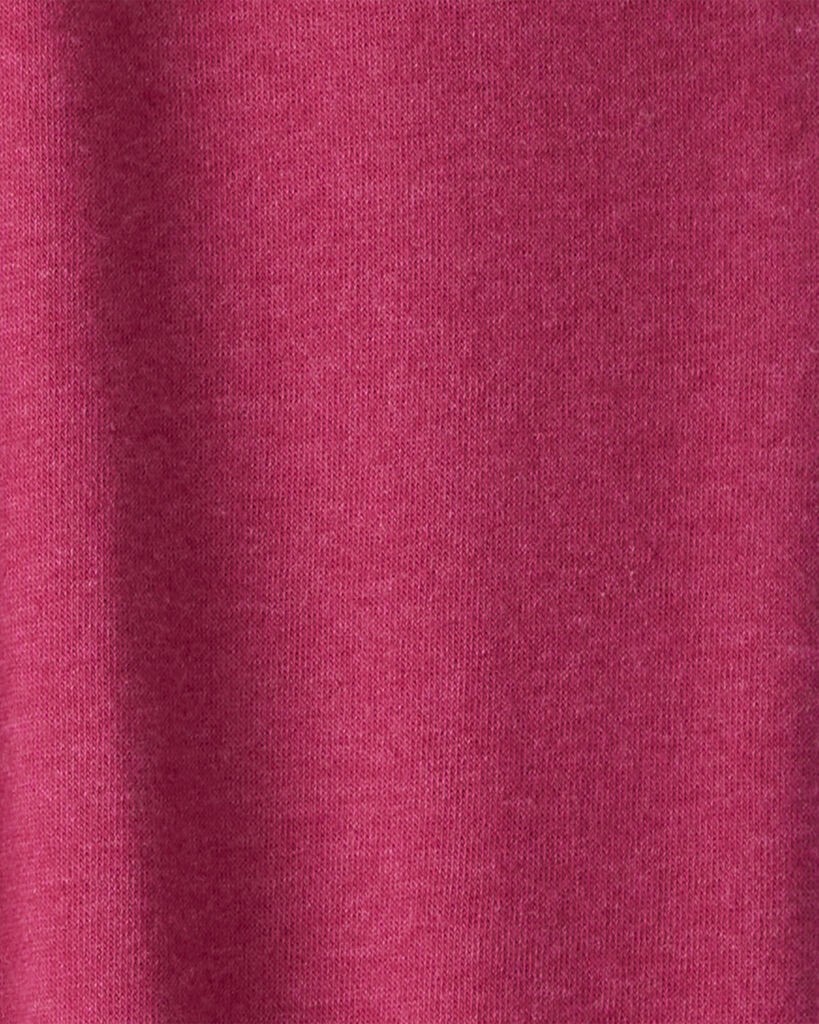 slide 3 of 3, Oshkosh Girls DayDream Fleece Knit Drawstring Joggers - Pink Fuchsia 5, 1 ct