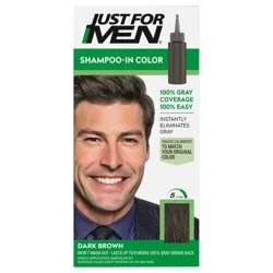 Just For Men Brown/Black Mens Hair Coloring