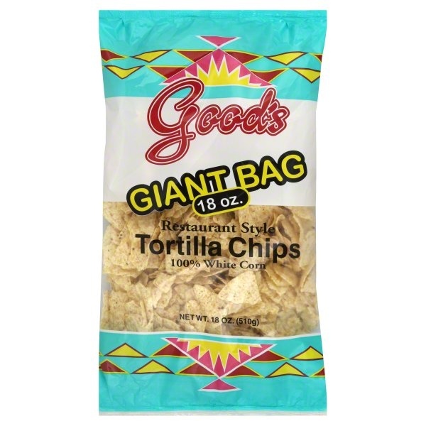 slide 1 of 5, Good's Restaurant Style Tortilla Chips, 18 oz