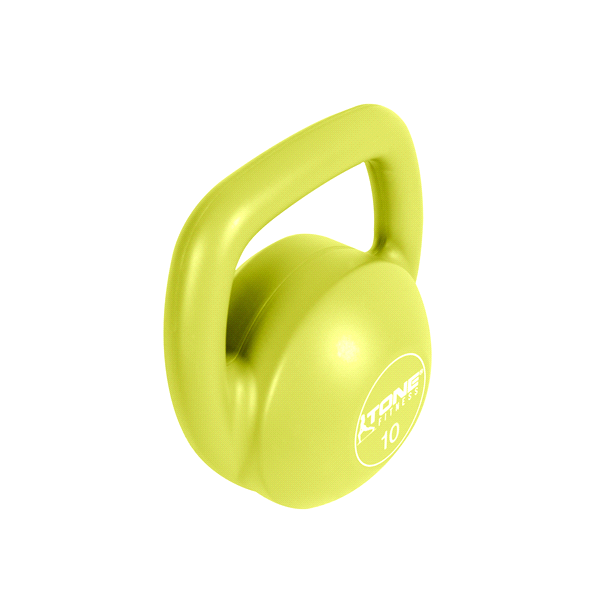 slide 10 of 13, Tone Fitness Vinyl Coated Cement Filled Kettlebell Weights, 1 ct