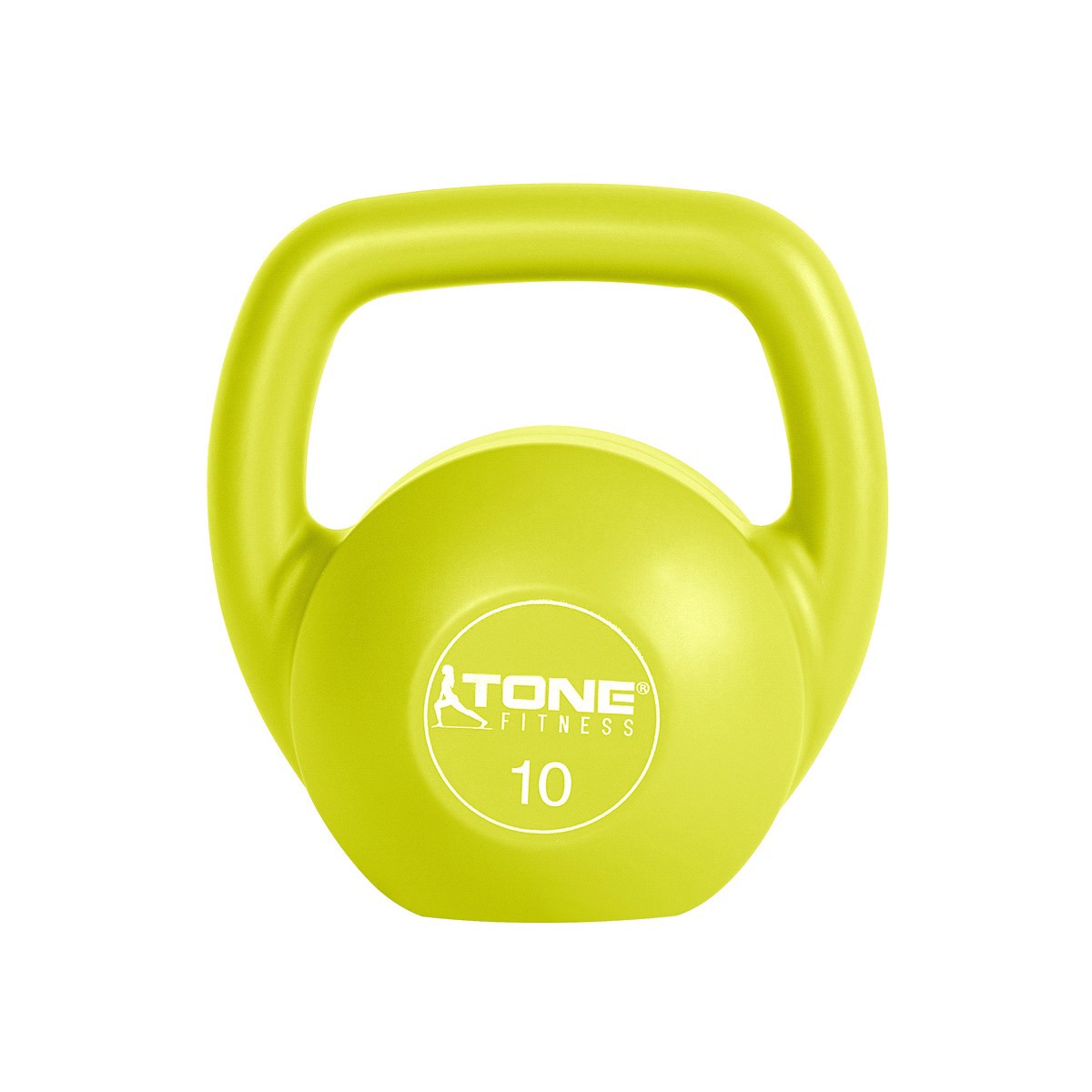 slide 1 of 13, Tone Fitness Vinyl Coated Cement Filled Kettlebell Weights, 1 ct