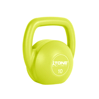 slide 12 of 13, Tone Fitness Vinyl Coated Cement Filled Kettlebell Weights, 1 ct