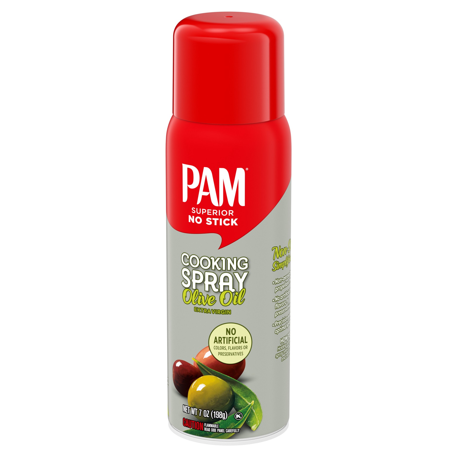slide 2 of 5, Pam Olive Oil Cooking Spray, 7 oz