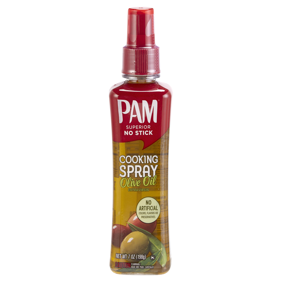 slide 1 of 1, Pam Olive Oil Cooking Spray, 7 oz