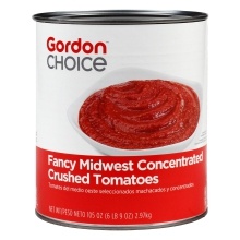 slide 1 of 1, Gordon Choice Crushed Tomatoes, 105 oz