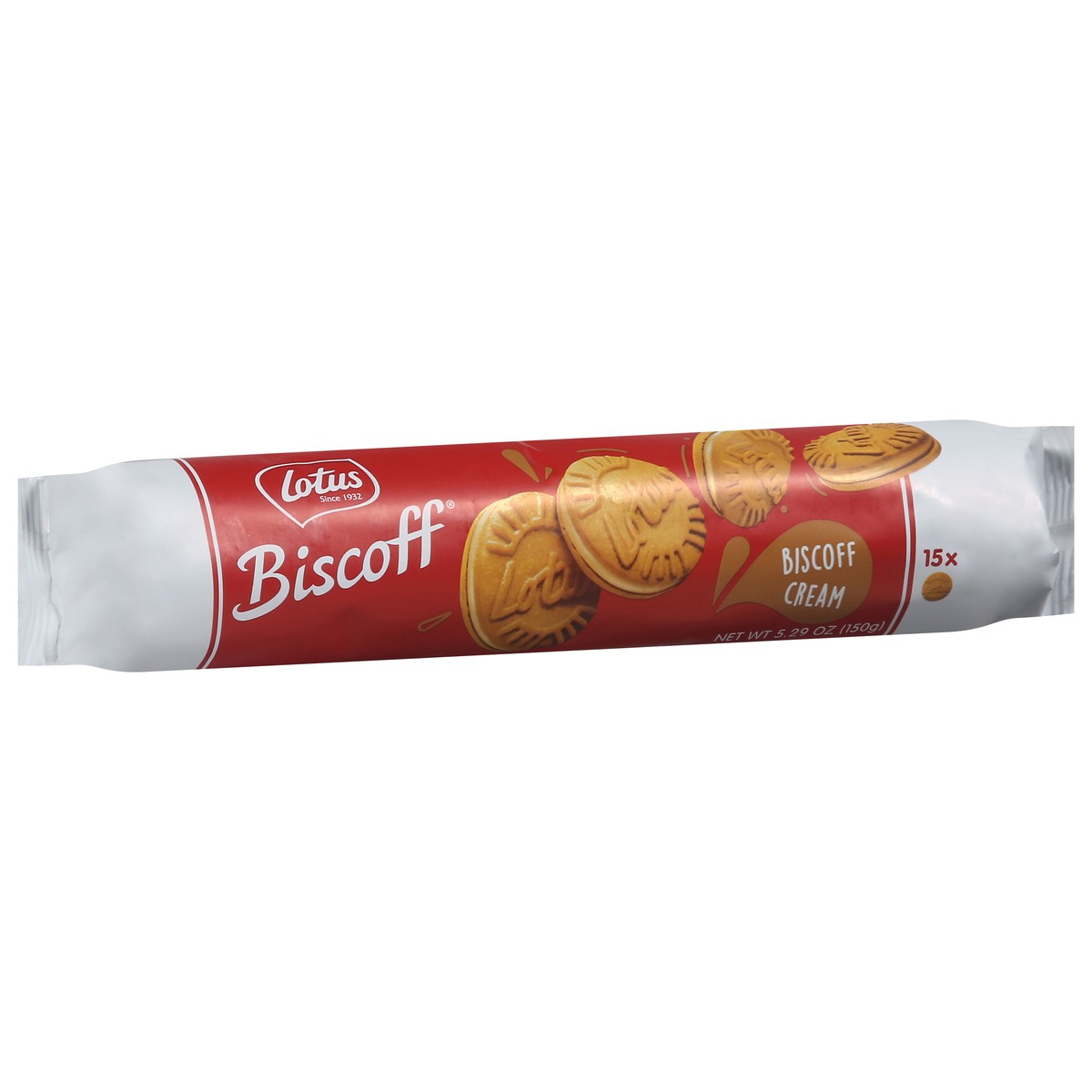 slide 10 of 14, Biscoff Sandwich Cookies, 15 ct