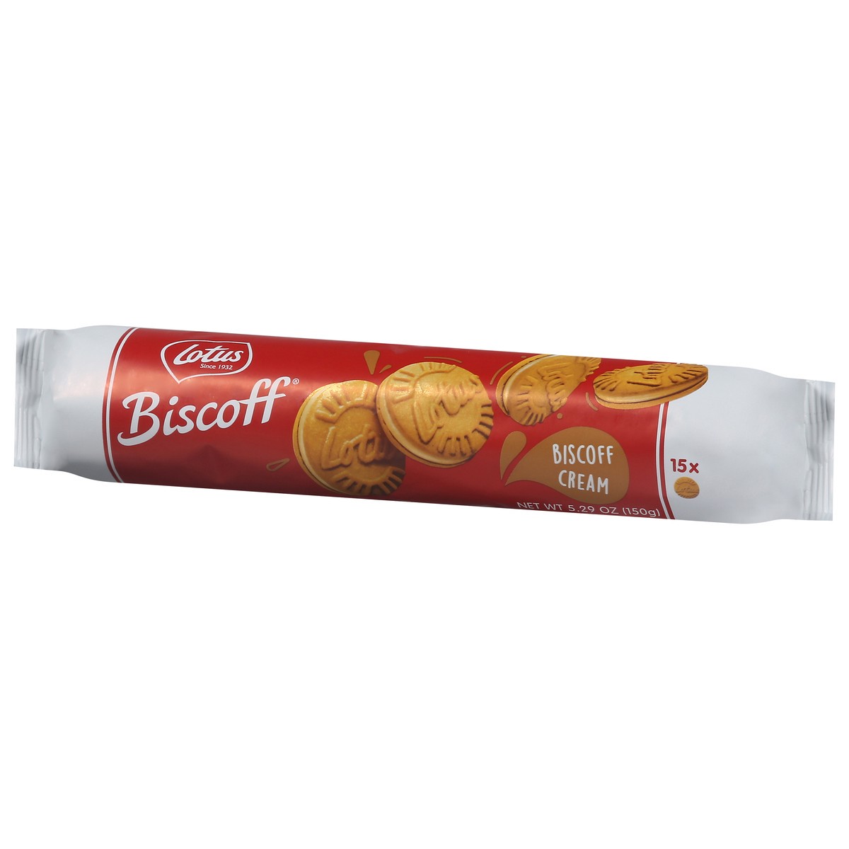 slide 8 of 14, Biscoff Sandwich Cookies, 15 ct