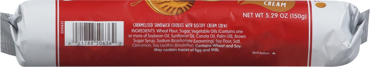 slide 3 of 14, Biscoff Sandwich Cookies, 15 ct