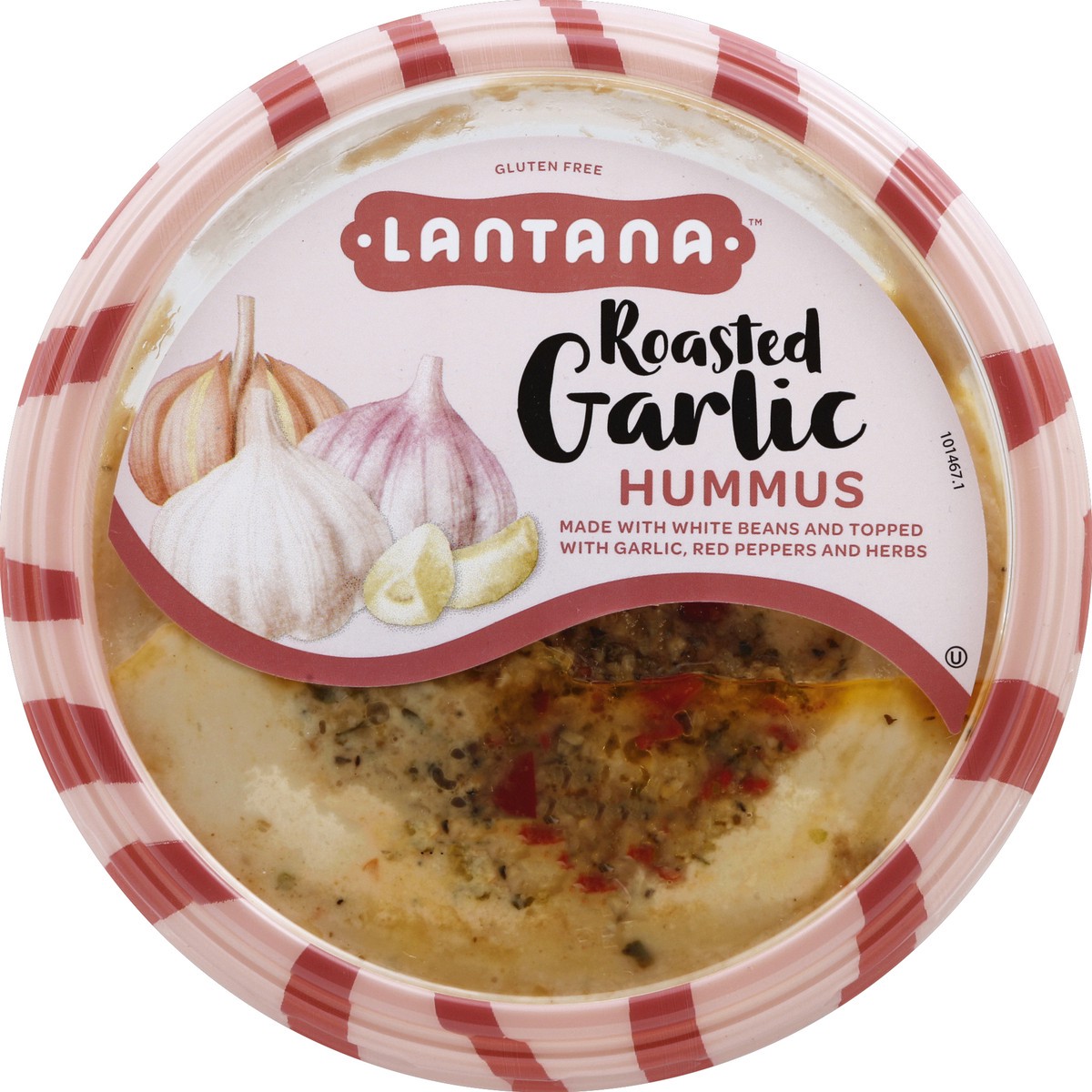 slide 5 of 6, Lantana Roasted Garlic Hummus, 10 oz