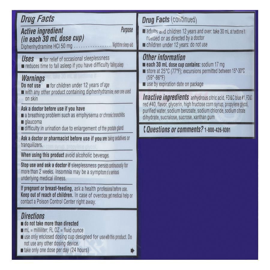 slide 3 of 5, Walgreens Al-Sleep Z Nighttime Liquid Sleep Aid Twin Pack, 2 ct; 12 fl oz