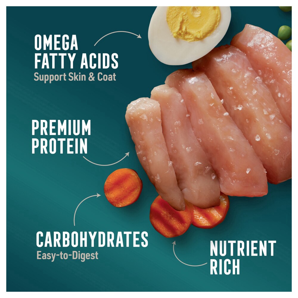 slide 5 of 6, Abound Grain Free With Chicken And Vegetable Cuts In Gravy Dog Food, 13.2 oz