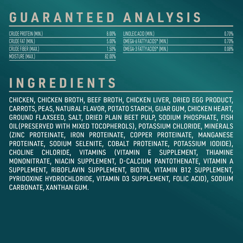 slide 4 of 6, Abound Grain Free With Chicken And Vegetable Cuts In Gravy Dog Food, 13.2 oz