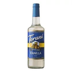 Torani Sugar Free Vanilla Syrup 25.4 fl oz