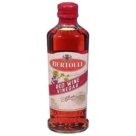 slide 1 of 1, Bertolli Red Wine Vinegar - 16.9 FZ, 16.9 fl oz