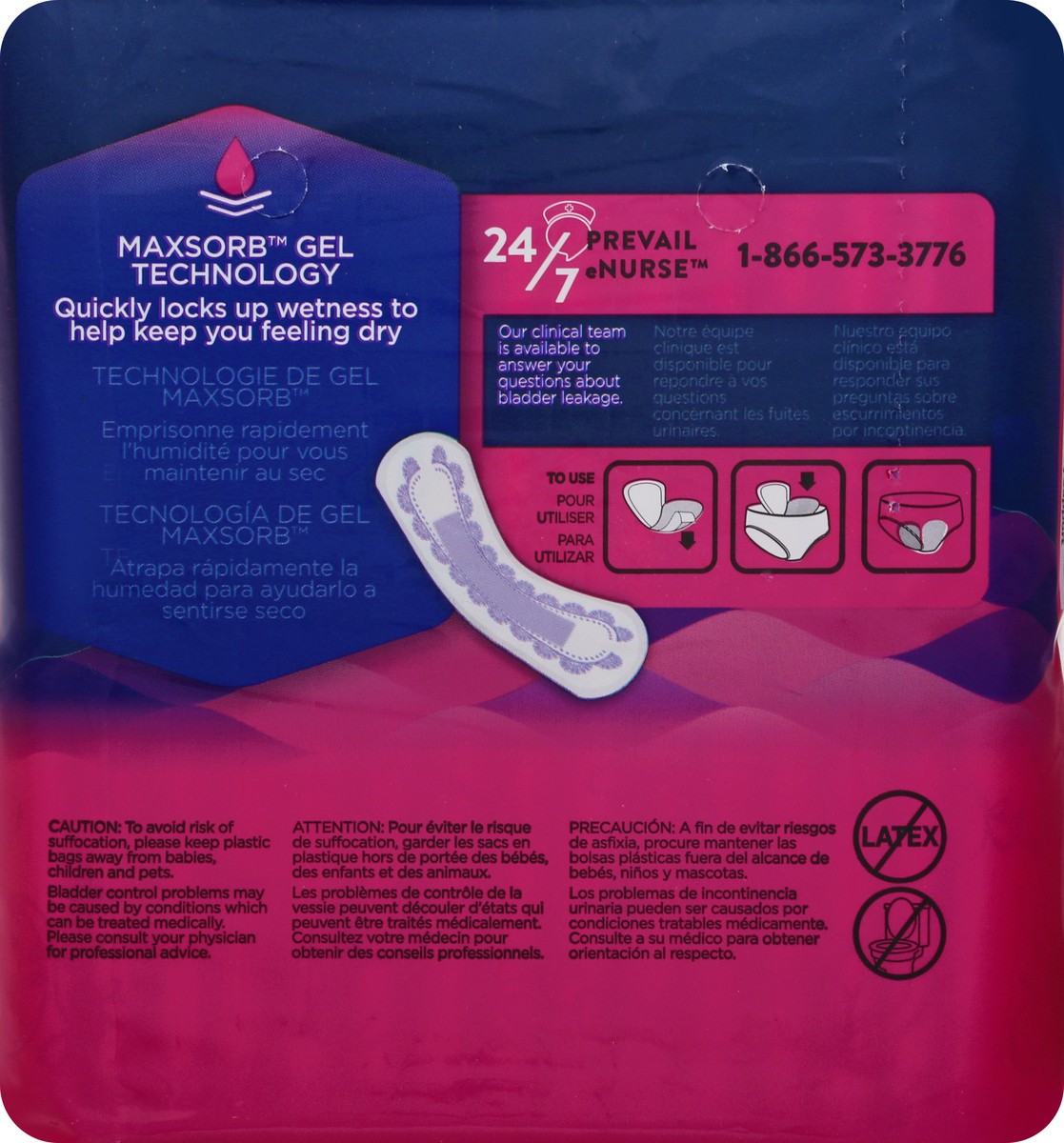 slide 6 of 9, Prevail Size 3 Light Absorbency Regular Ultra Thin Daily Pads 30 ea, 30 ct