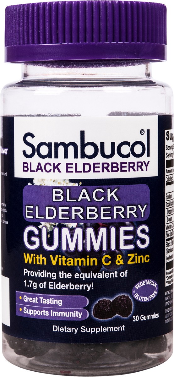 slide 1 of 22, Sambucol Gummies 30ct, 30 ct