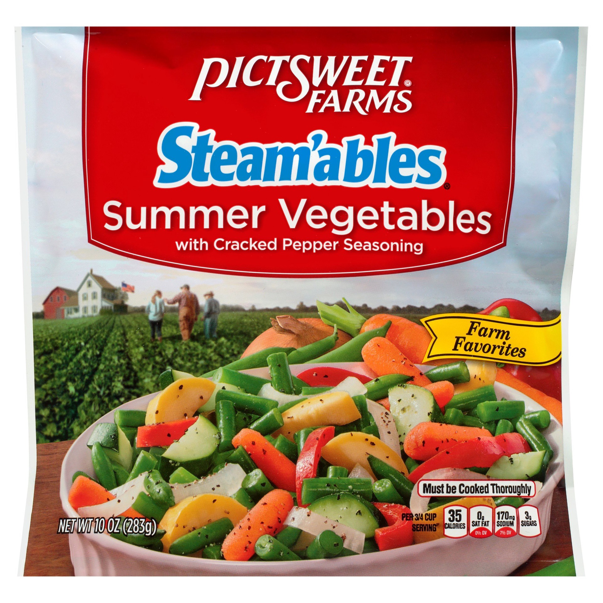 slide 1 of 4, PictSweet Summer Vegetables, 10 oz