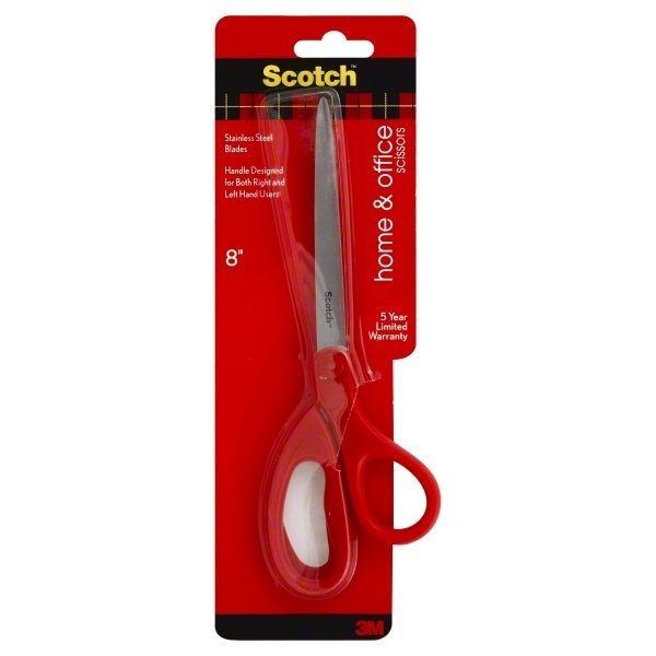 slide 1 of 1, Scotch Home & Office Scissors, 1 ct