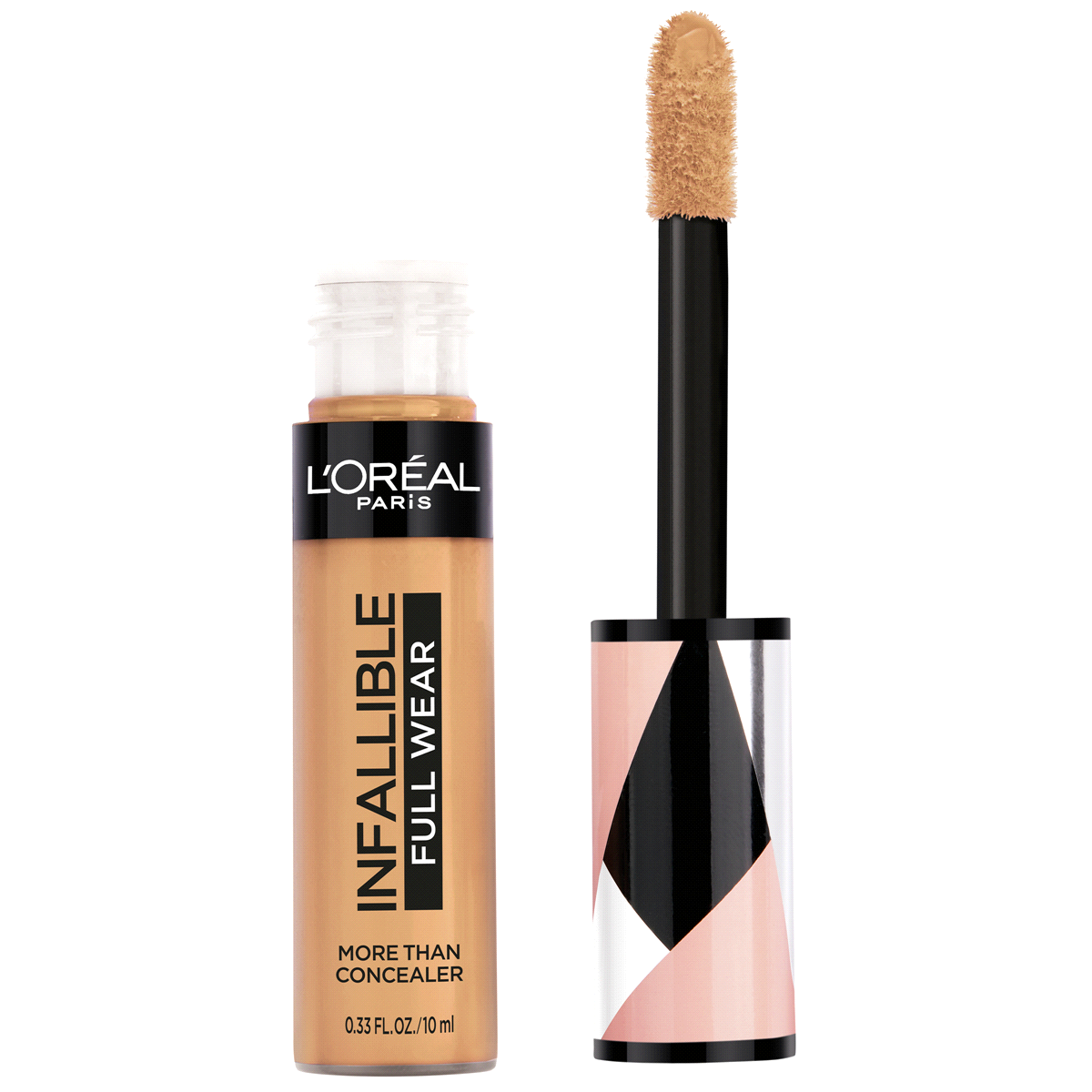 slide 1 of 2, L'Oréal Infallible Full Wear Concealer Waterproof, Full Coverage, Almond, 0.33 fl oz