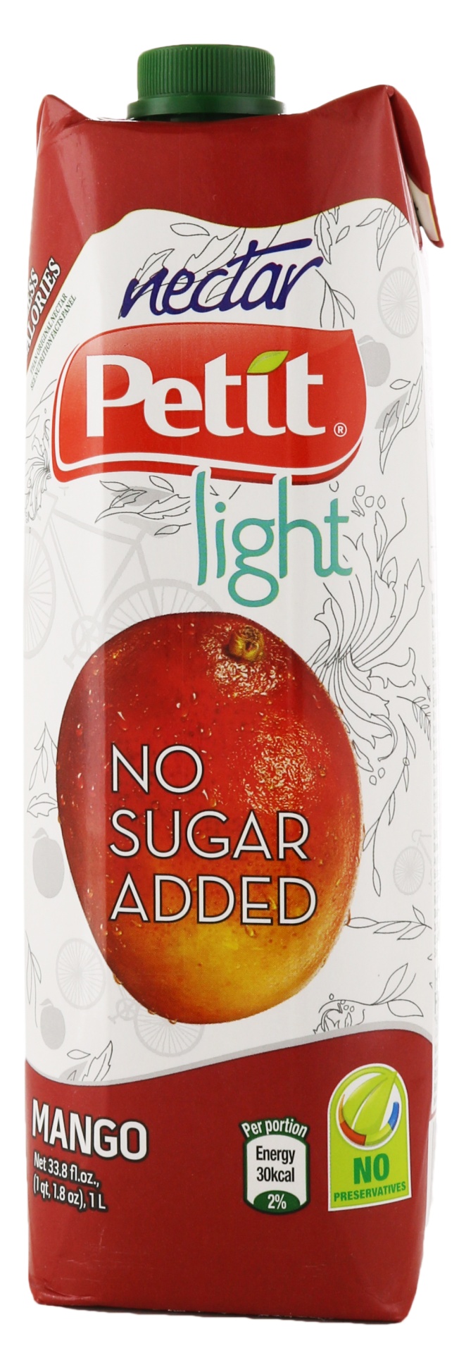 slide 1 of 1, Petit Light Nectar De Mango No Sugar Added, 1 ct