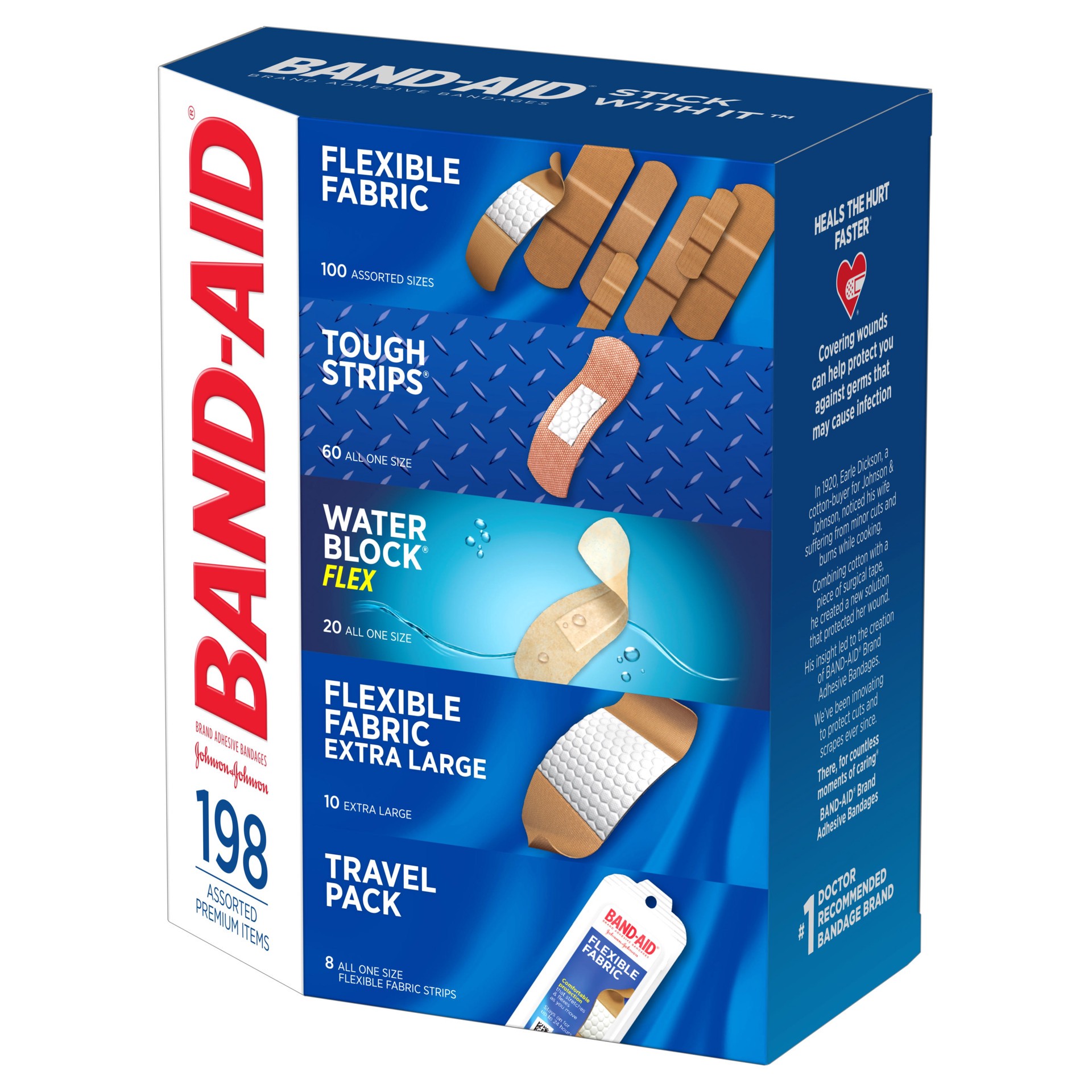 Johnson &amp; Johnson Johnson And Johnson Band-Aids Adhesive Bandages ...