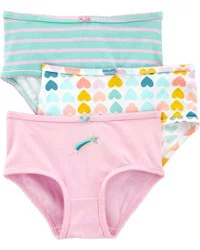 Carter's Carters 3-Pack Stretch Cotton Underwear Multi 14