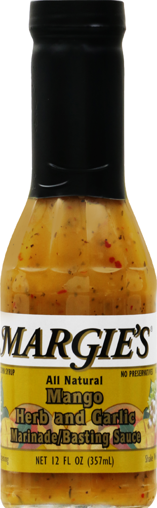 slide 1 of 1, Margie's Margies Mango Herb Garlic Sauce, 12 fl oz