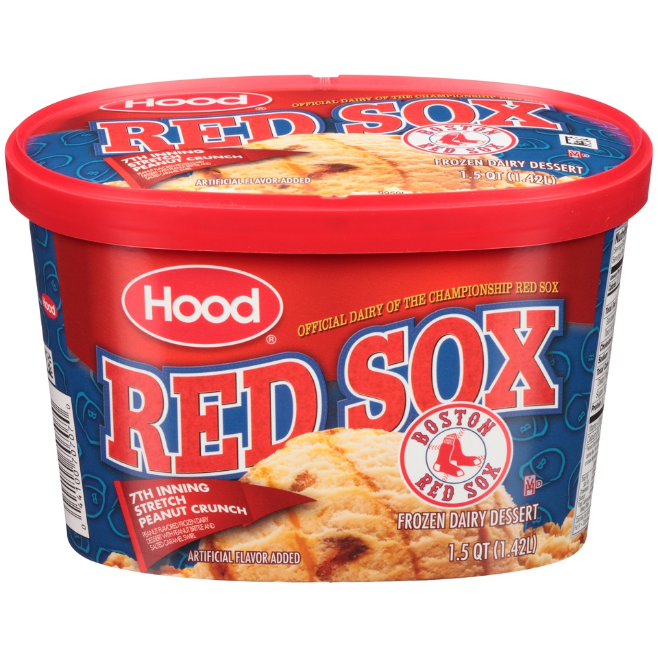 slide 1 of 8, Hood Redsox Peanut Butter Crunch 7Th Ic, 48 oz