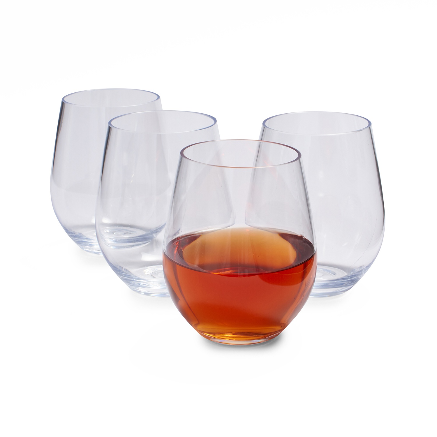 slide 1 of 1, Sur La Table Stemless Wine Glasses, 4 ct