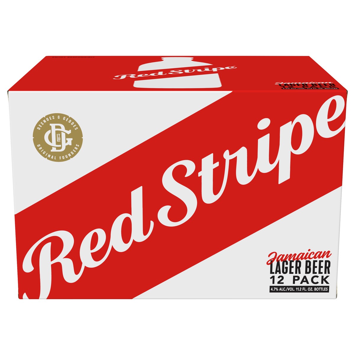 slide 1 of 21, Red Stripe Lager Beer, 11.2 oz