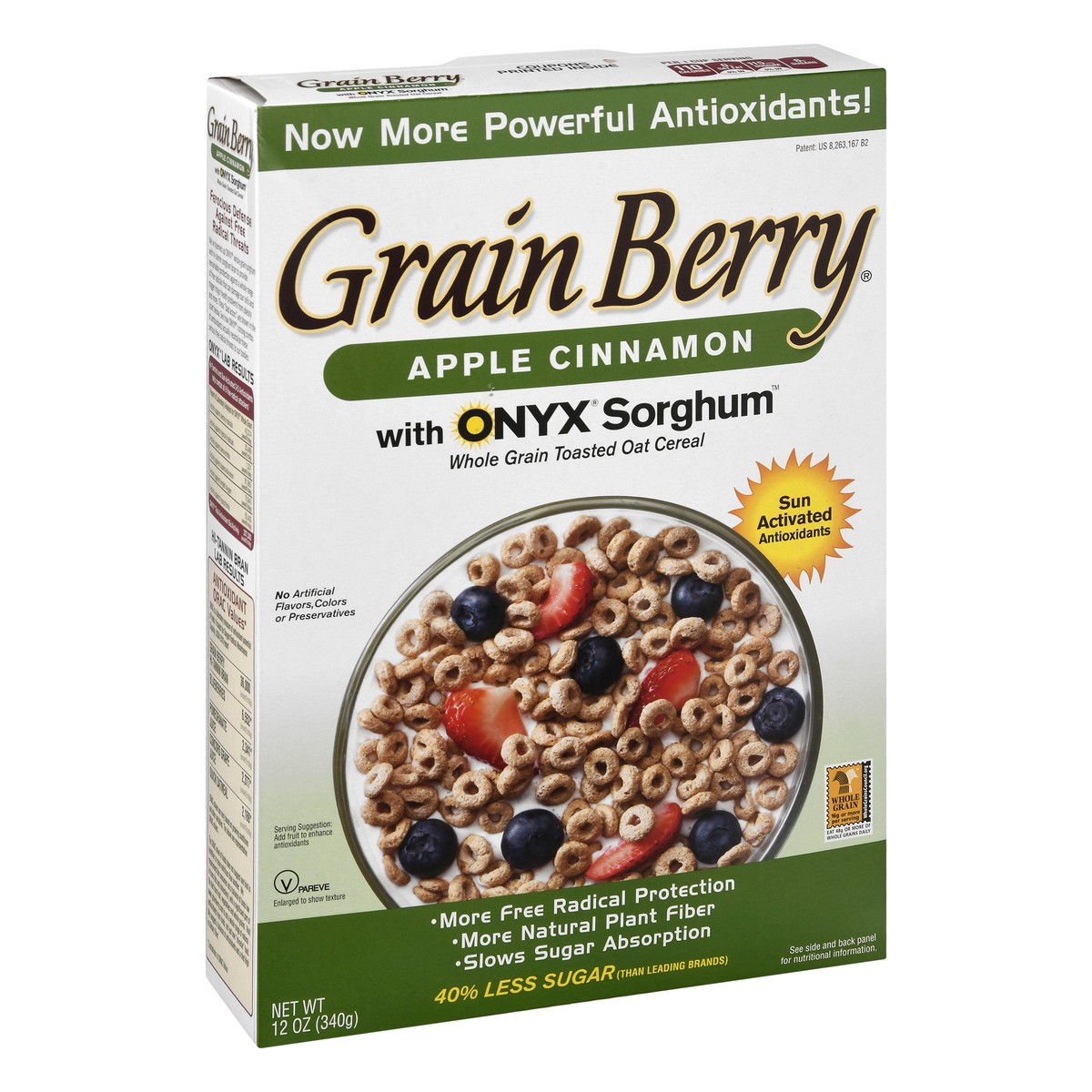 slide 11 of 13, Grain Berry Apple Cinnamon Cereal, 12 oz