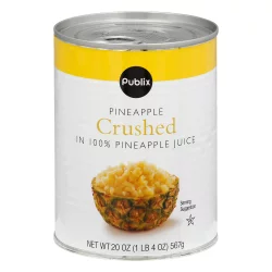 Publix Crushed Pineapple