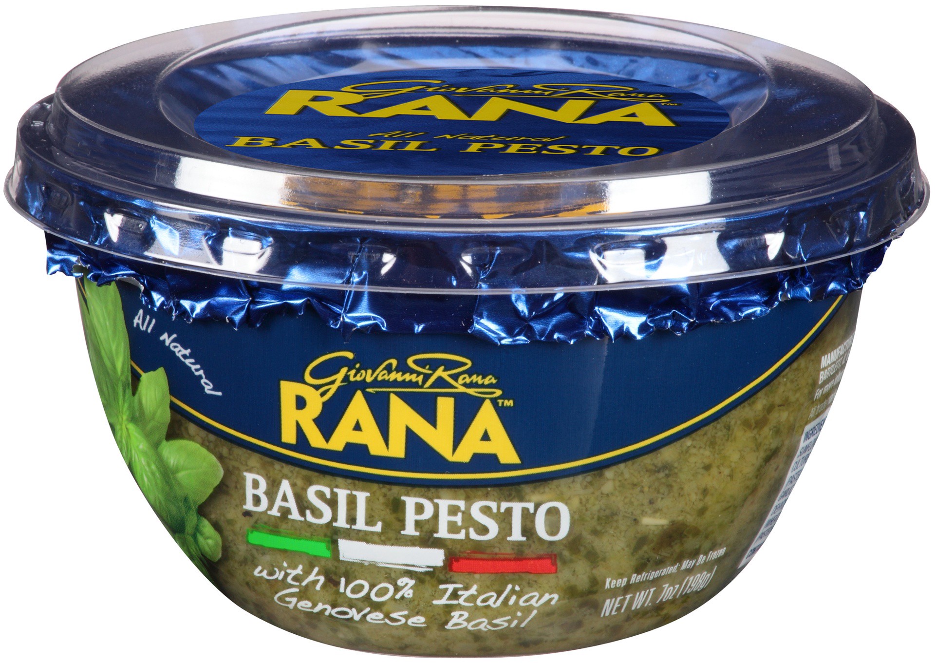 slide 4 of 9, Rana Basil Pesto 7 oz Cup\Tub, 7 oz