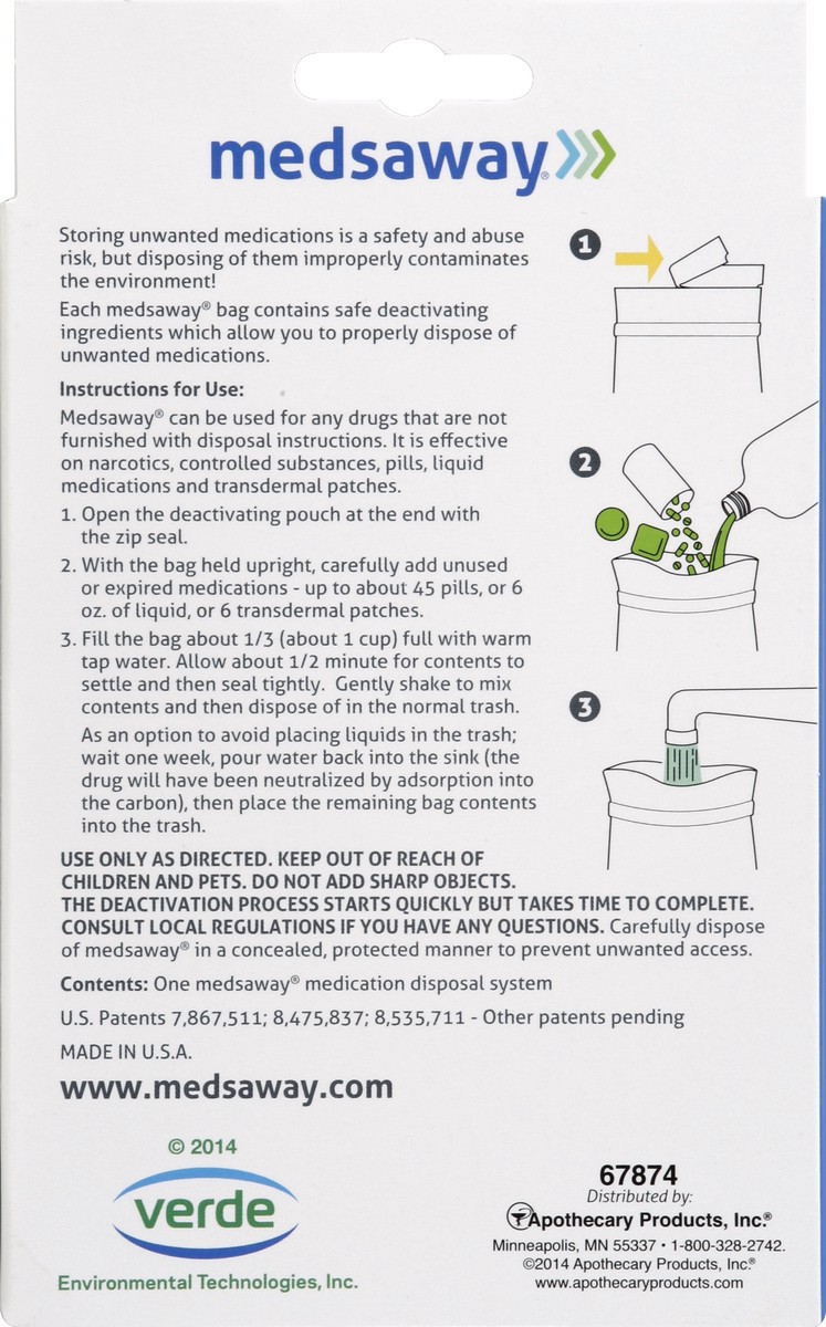 slide 3 of 6, Flents Medsaway Medctn, 1 ct